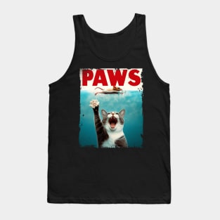Paws | Movies | Cat & Mouse | T Shirt Design Tank Top